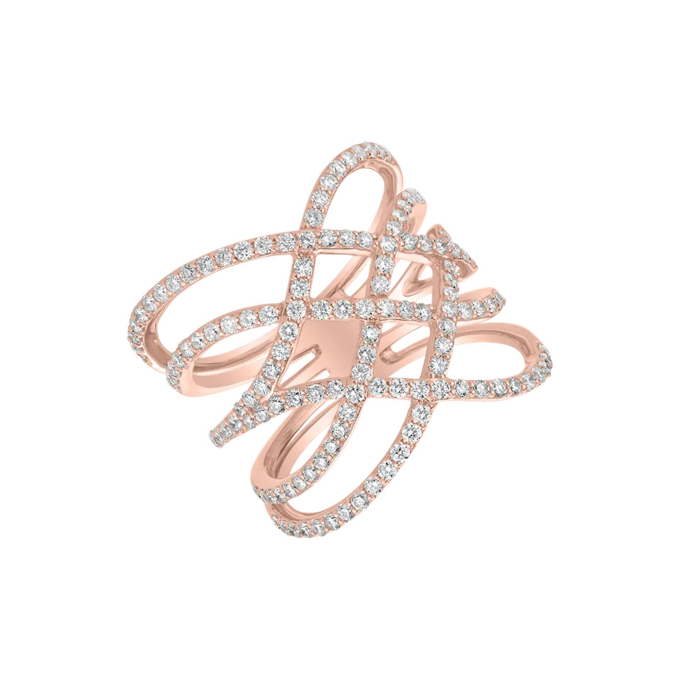 Prsten s diamanty Starshine Highness