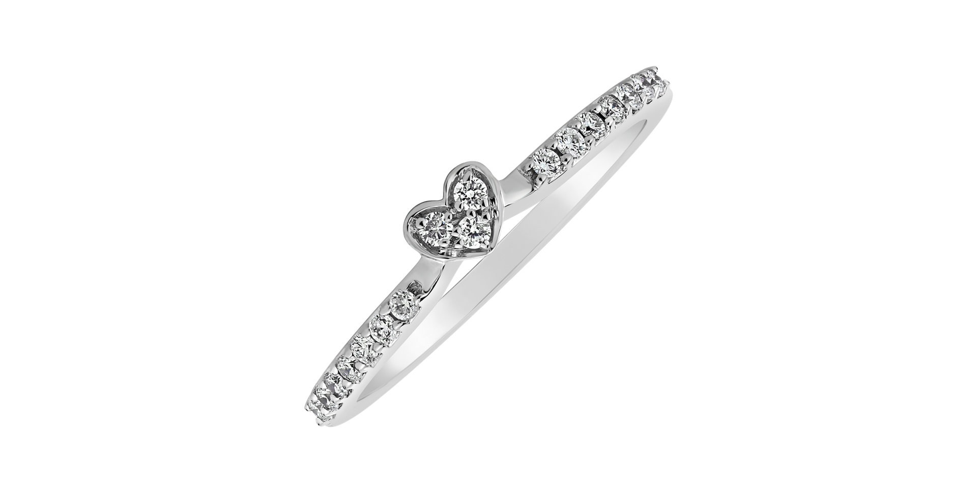 Prsten s diamanty First Kiss