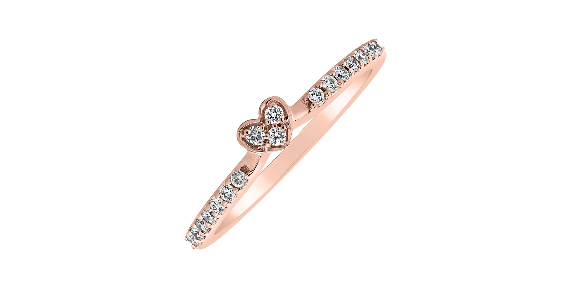 Prsten s diamanty First Kiss