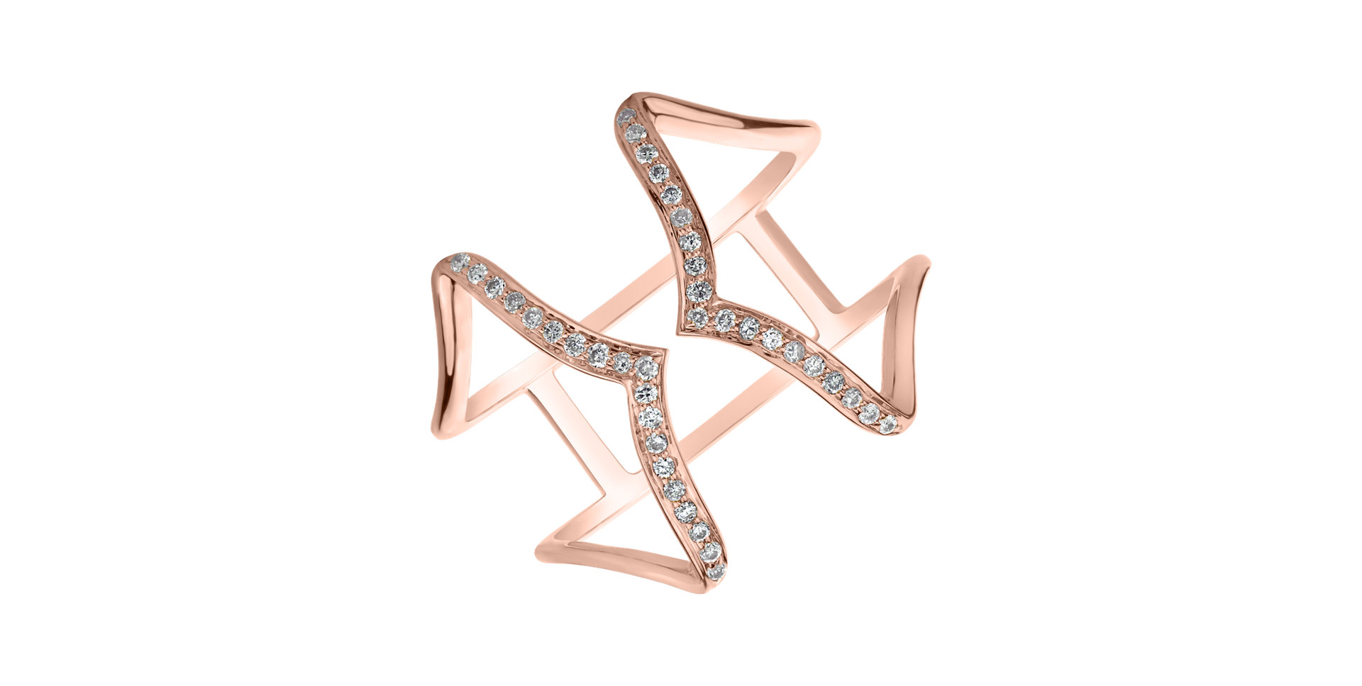 Prsten s diamanty Gracious Will