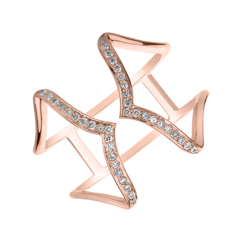 Prsten s diamanty Gracious Will