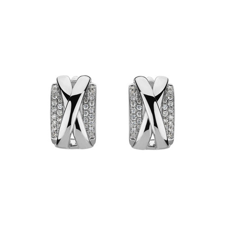 Náušnice s diamanty Galaxy Signature