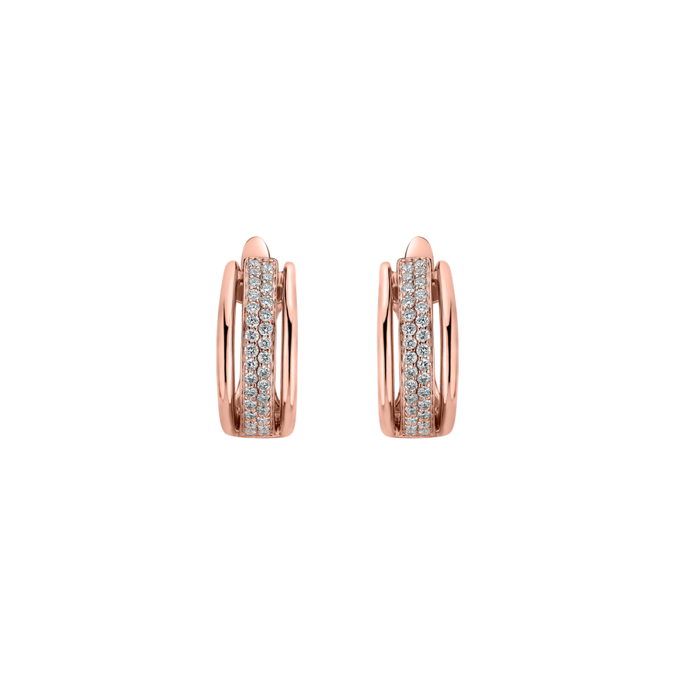 Náušnice s diamanty Daylight Glory