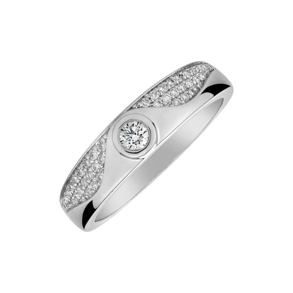 Prsten s diamanty Delicate Dedication
