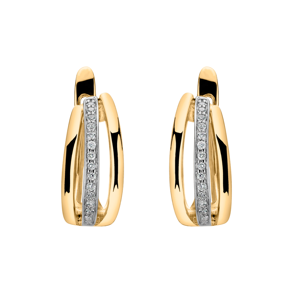 Náušnice s diamanty Vanessa