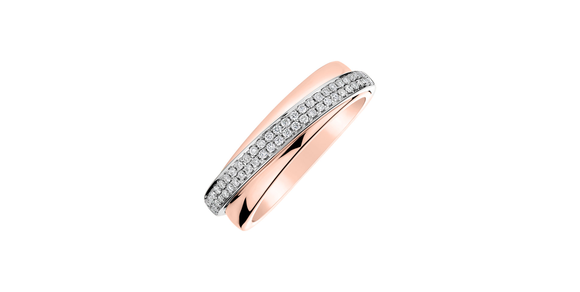 Prsten s diamanty Star Ray