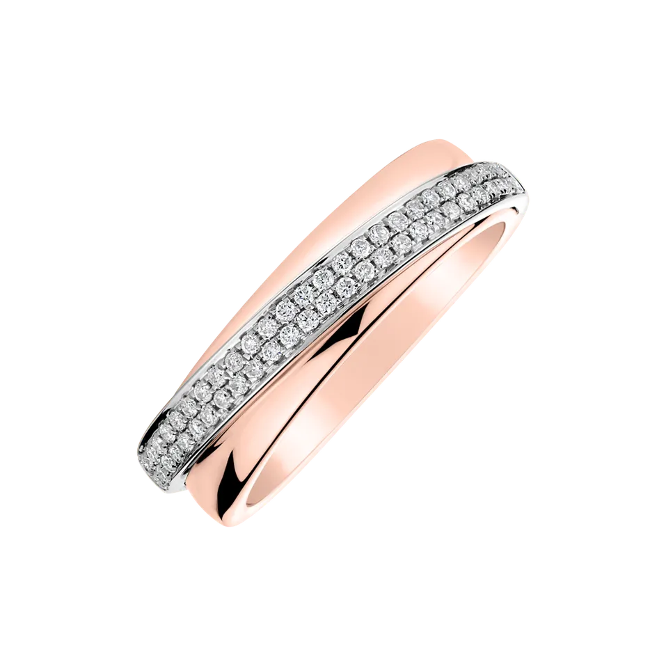 Prsten s diamanty Star Ray