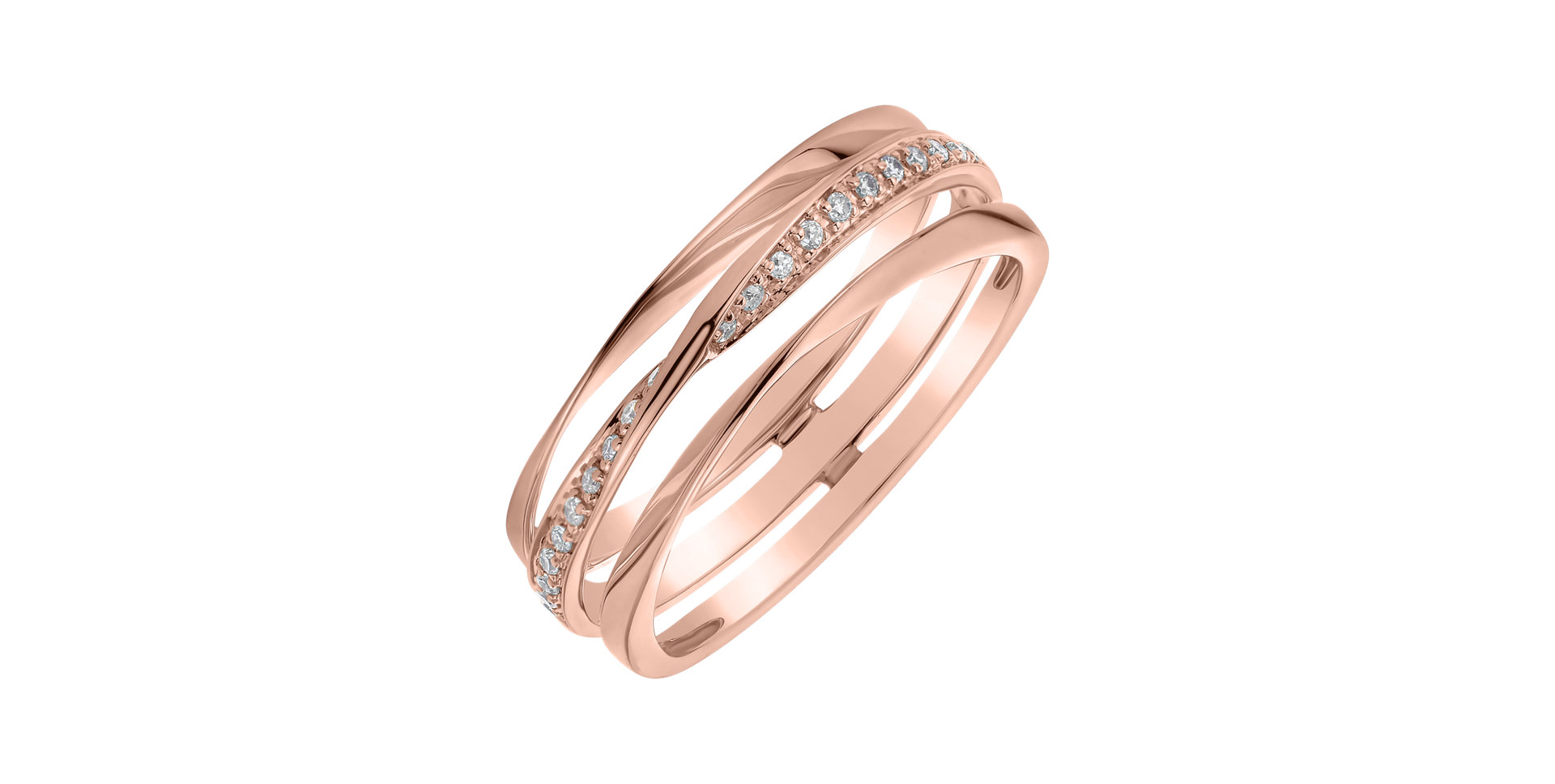 Prsten s diamanty Simply Elegance