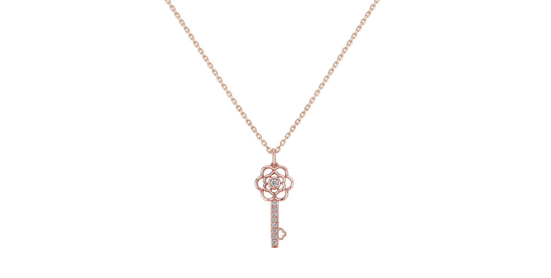 Přívěs s diamanty Garden Key