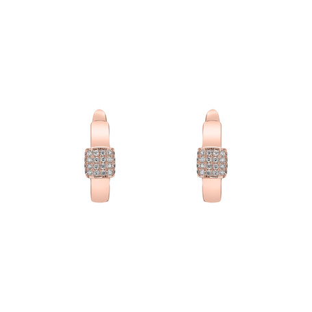 Náušnice s diamanty Miracle Sparkle