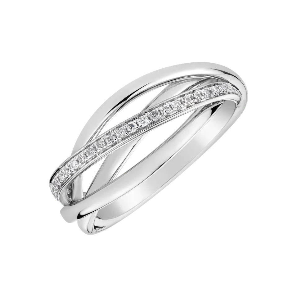 Prsten s diamanty Heaven Ray