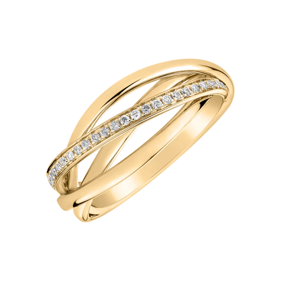 Prsten s diamanty Heaven Ray