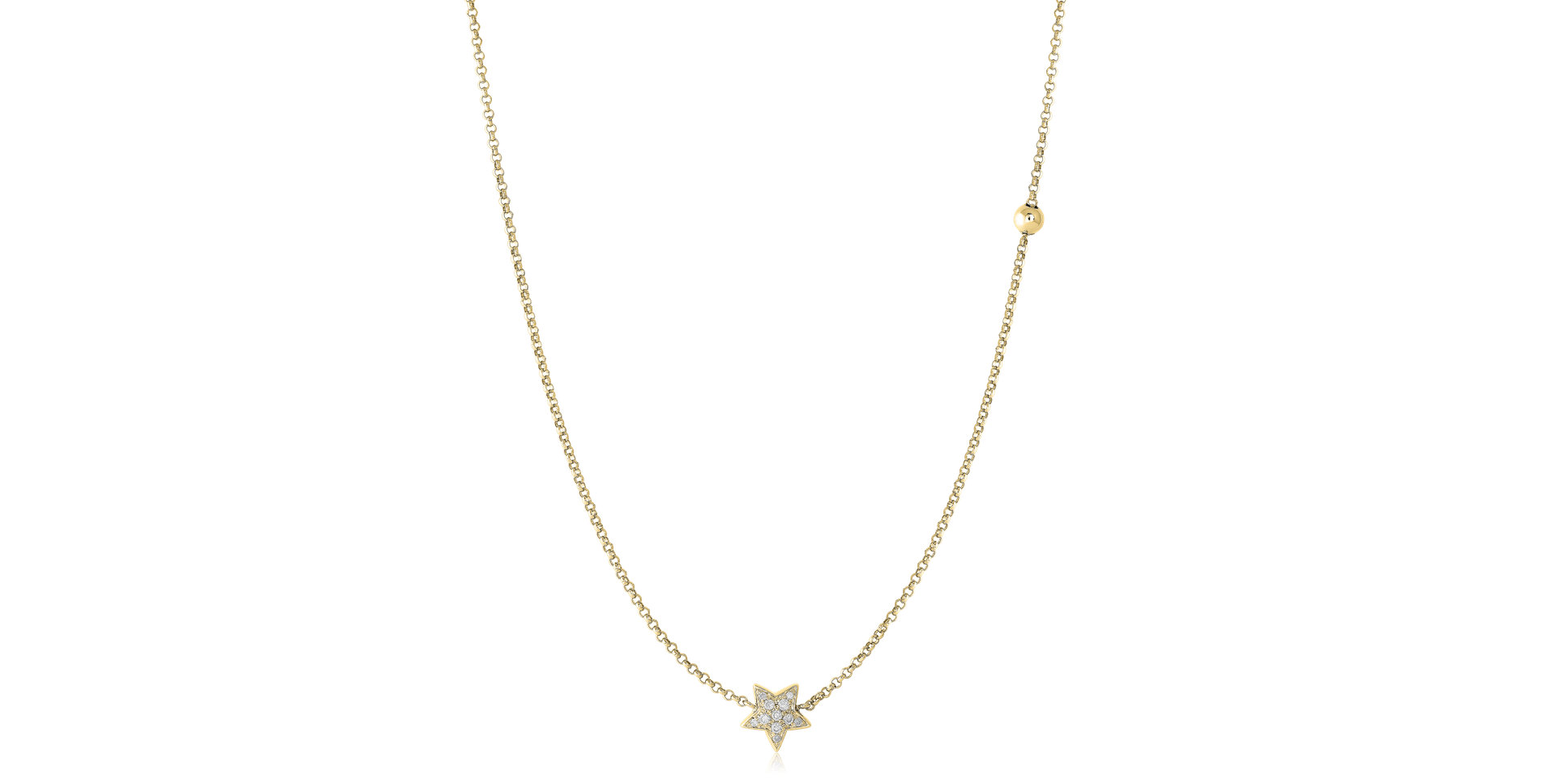 Náhrdelník s diamanty Starshine Waterfall