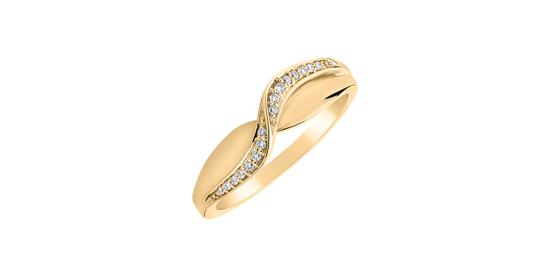 Prsten s diamanty Eternity Sea