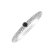 Prsten s černými a bílými diamanty Angel Ray2