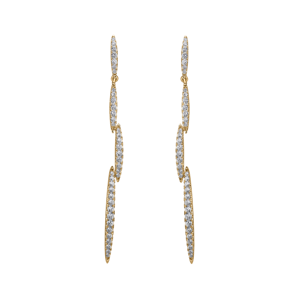 Náušnice s diamanty Chester