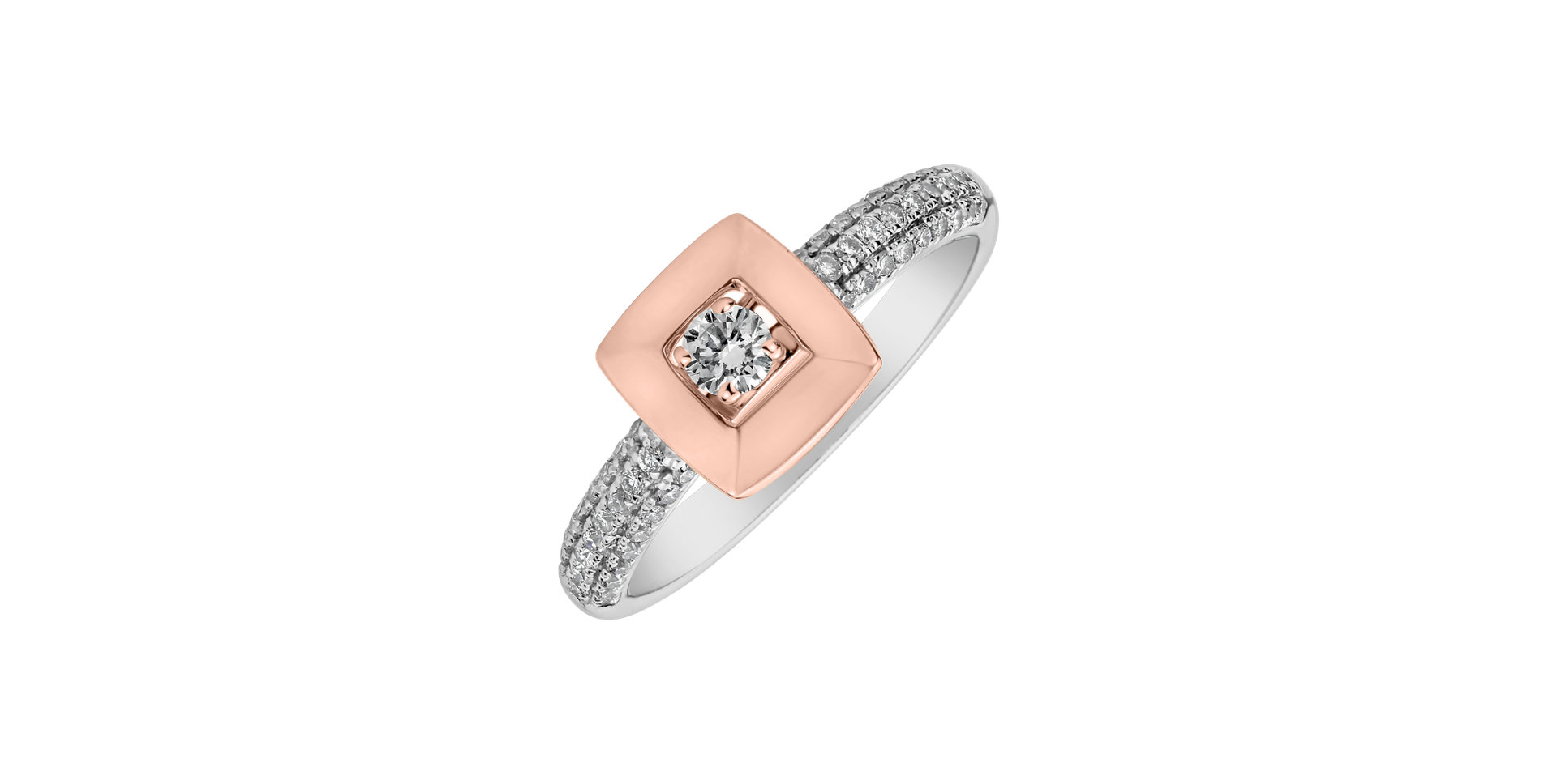 Prsten s diamanty Calming Space