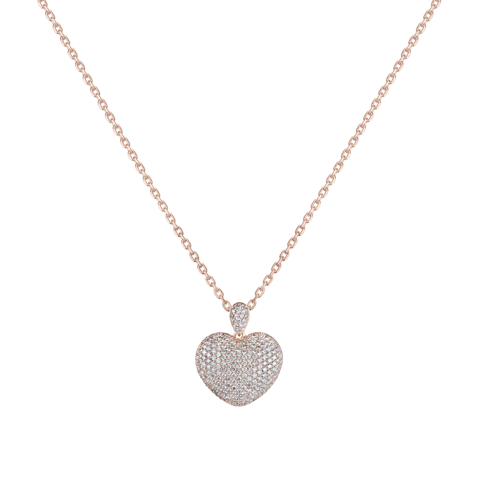 Přívěs s diamanty Precious Heart