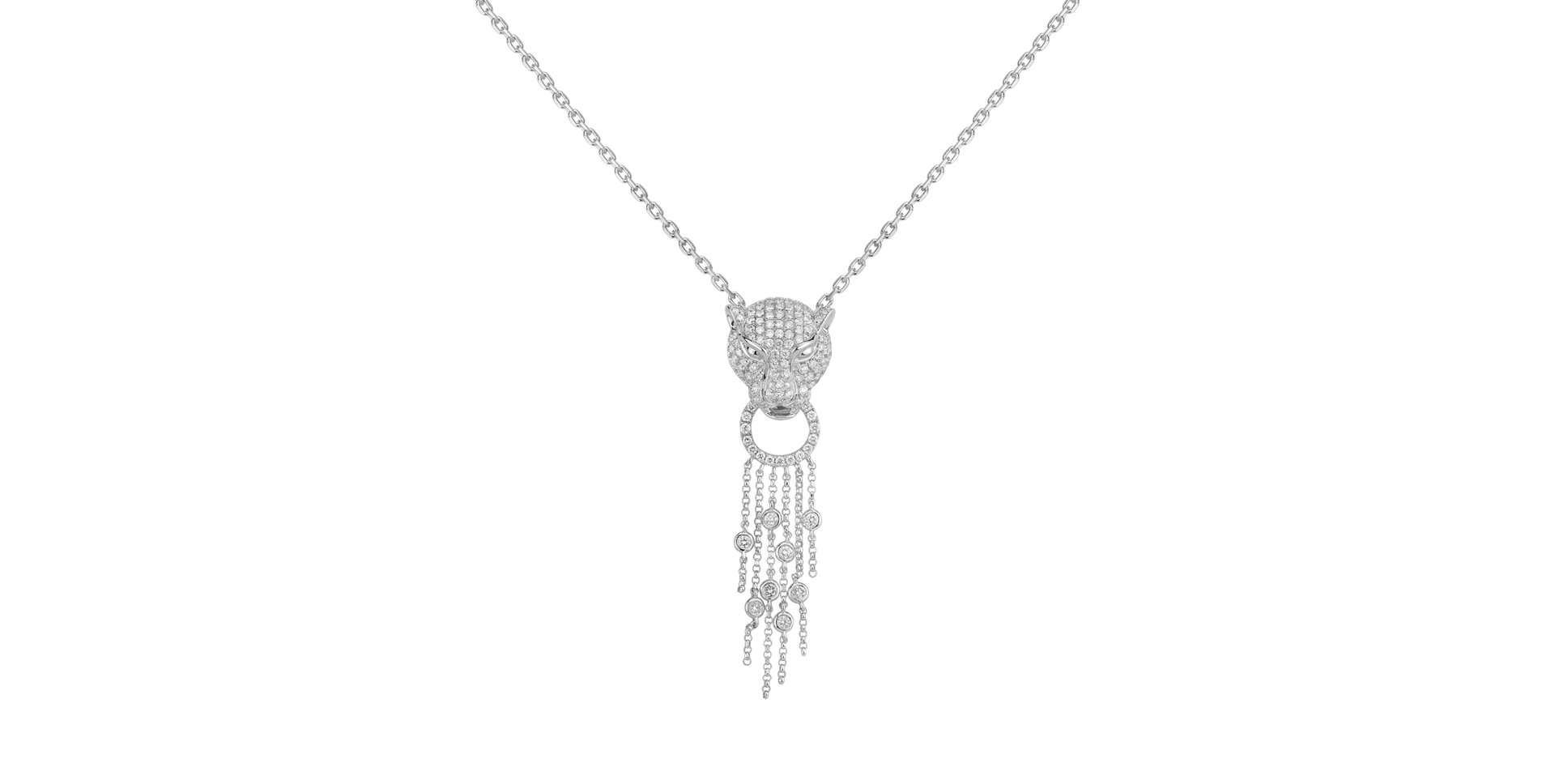 Náhrdelník s diamanty Majestic Tiger