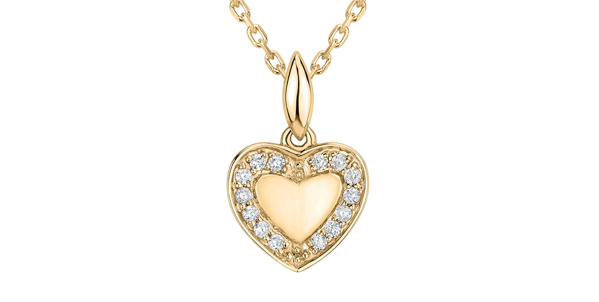 Přívěsek s diamanty Kind Heart