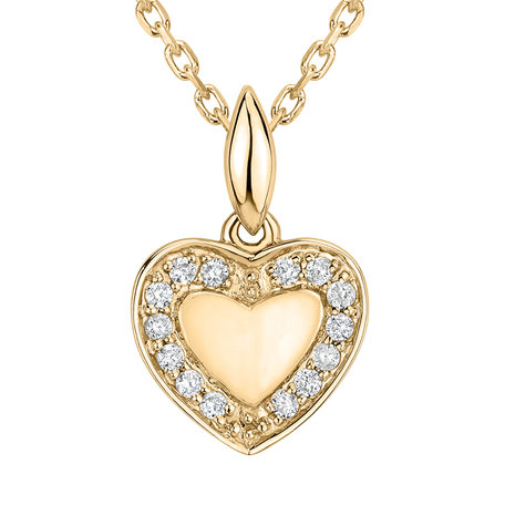 Přívěsek s diamanty Kind Heart