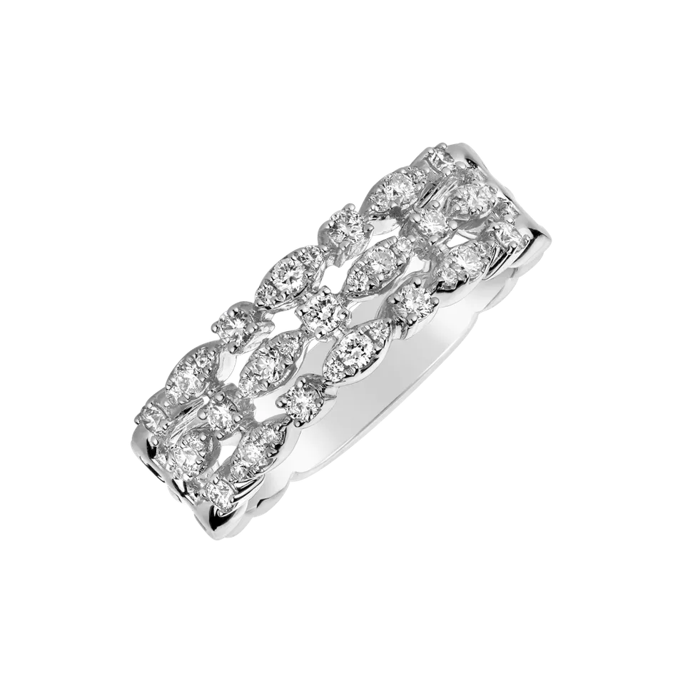 Prsten s diamanty Clarisse