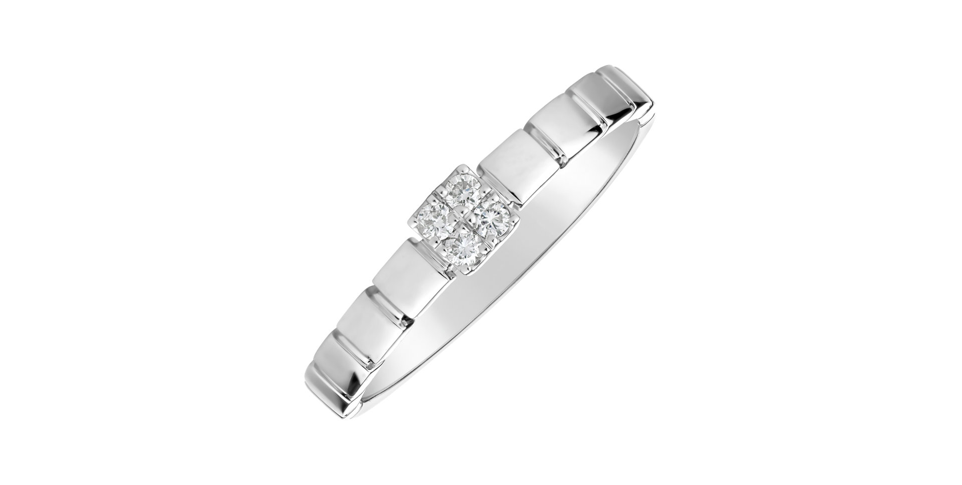 Prsten s diamanty Vivid Shine