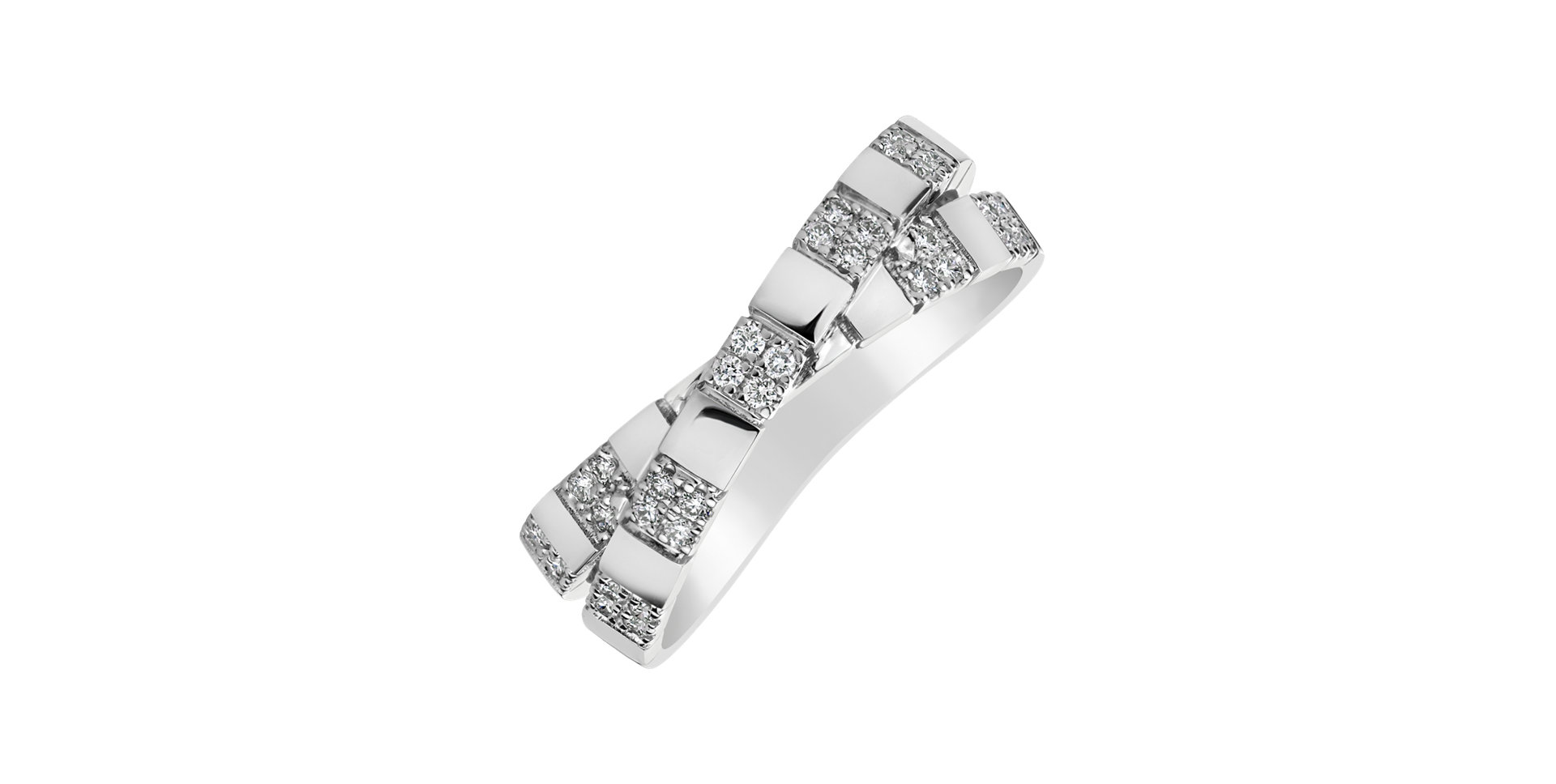 Prsten s diamanty Shining Cubes