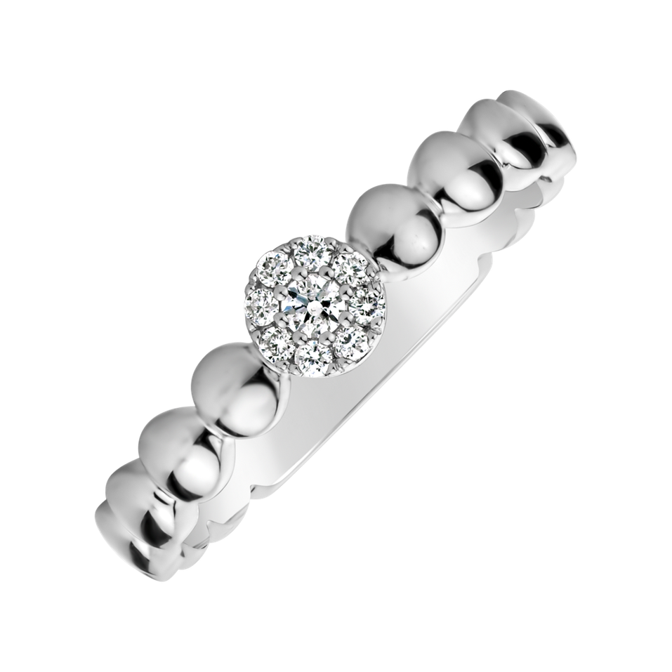 Prsten s diamanty Bubble Glow