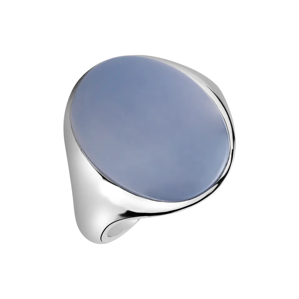 Prsten s chalcedonem Moonlight Trip