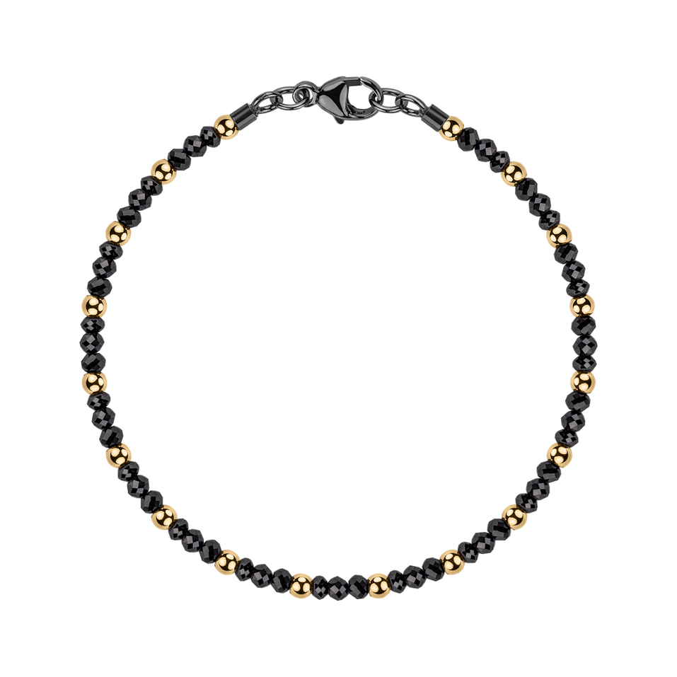Náramek s černými diamanty Black Eminence