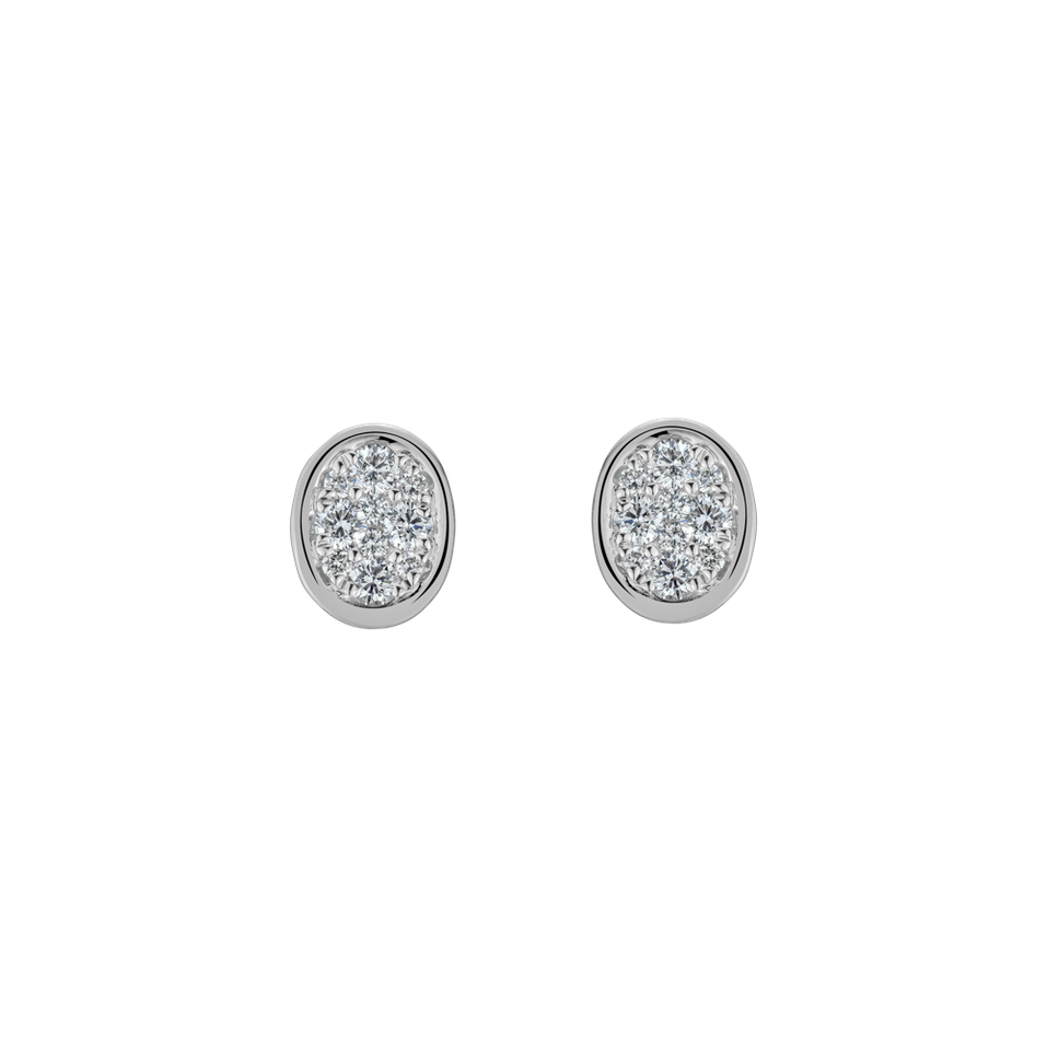 Náušnice s diamanty Elowen