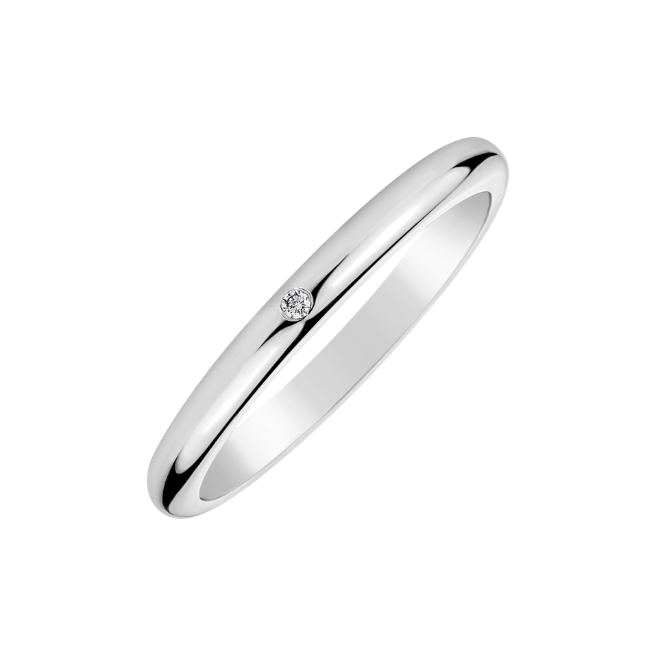 Prsten s diamantem Mockingbird