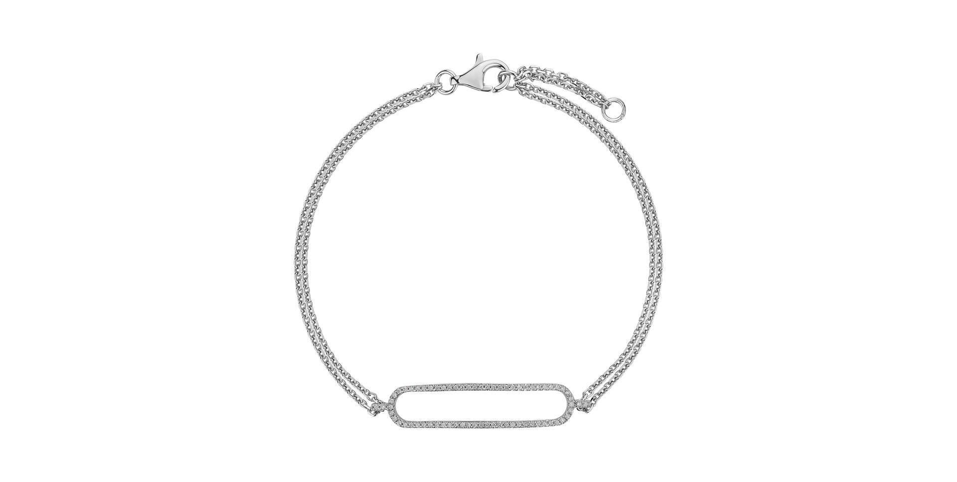 Náramek s diamanty Tottola