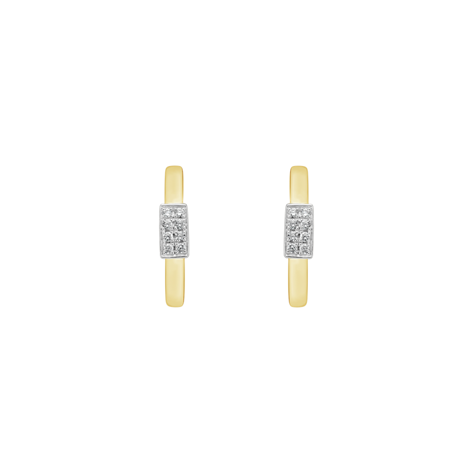 Náušnice s diamanty Albie