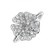 Prsten s diamanty Brilliant Flower2