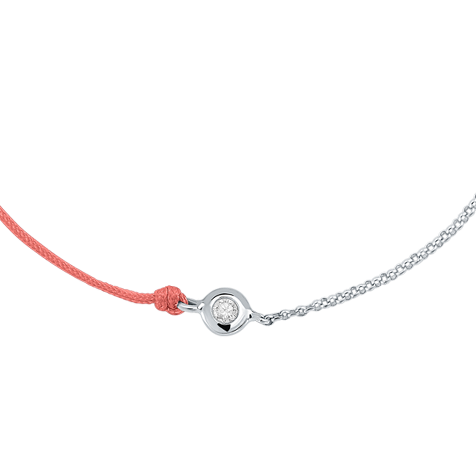 Diamantový náramek se šňůrkou Effect Diamond