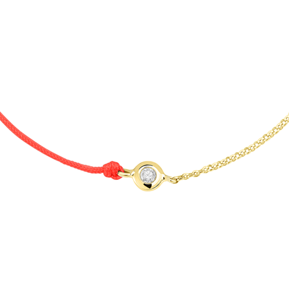 Diamantový náramek se šňůrkou Effect Diamond