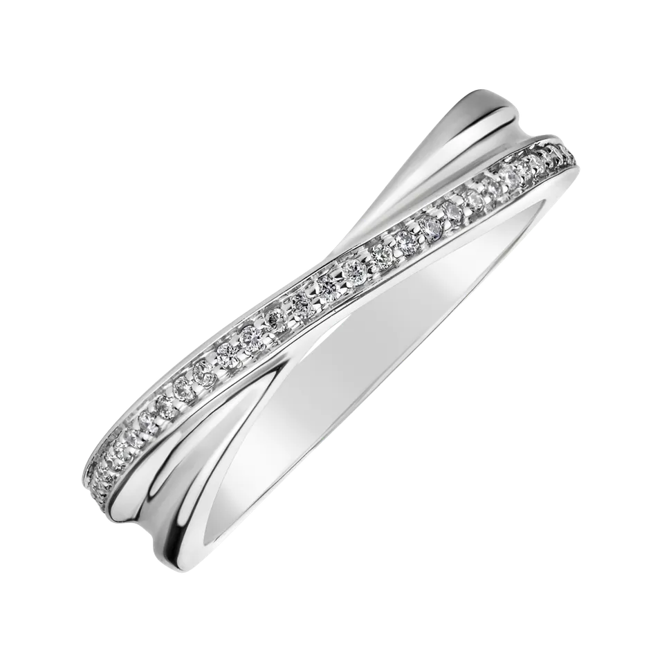 Prsten s diamanty Elegant Spark