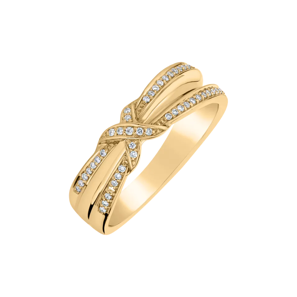 Prsten s diamanty Sparkling Joy