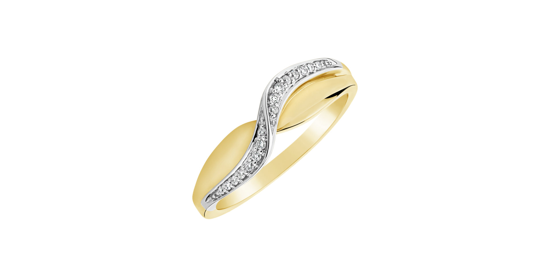 Prsten s diamanty Eternity Sea
