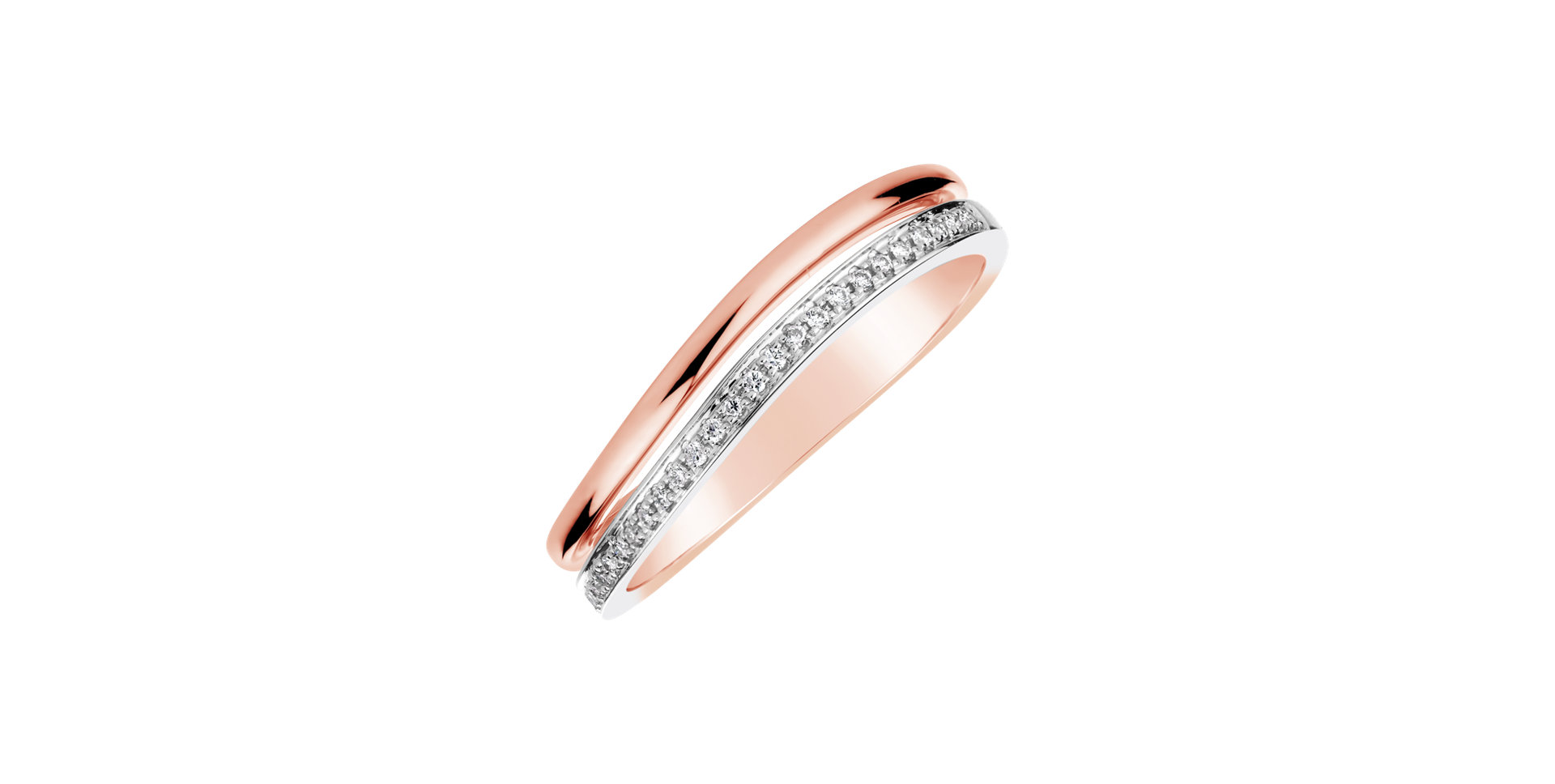 Prsten s diamanty Little Galaxy