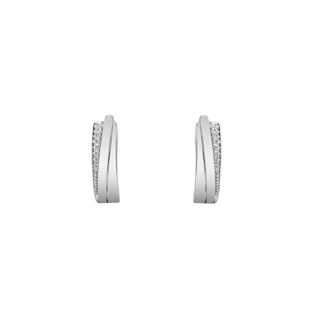 Náušnice s diamanty Dazzling Galaxy