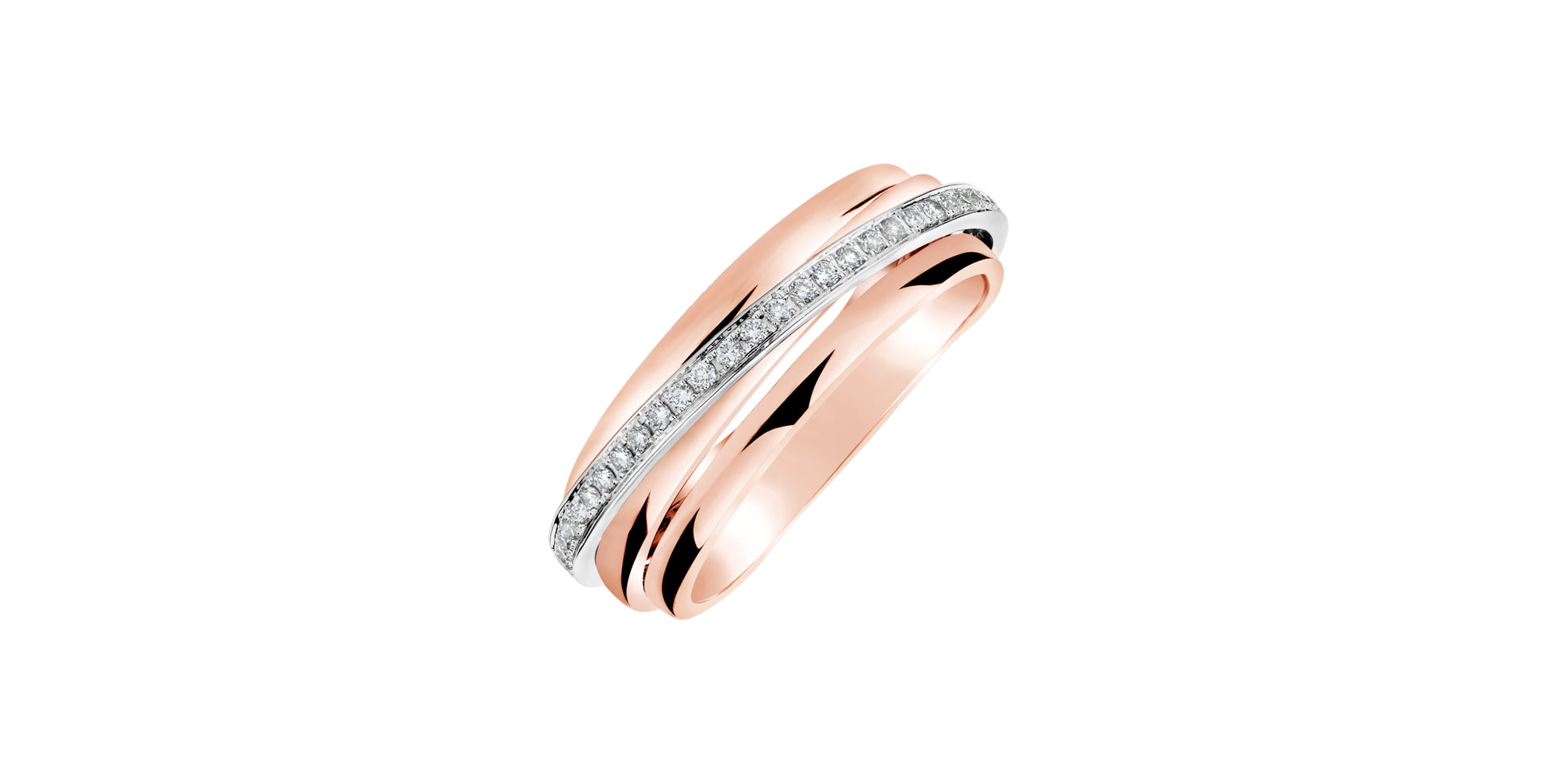 Prsten s diamanty Julijana