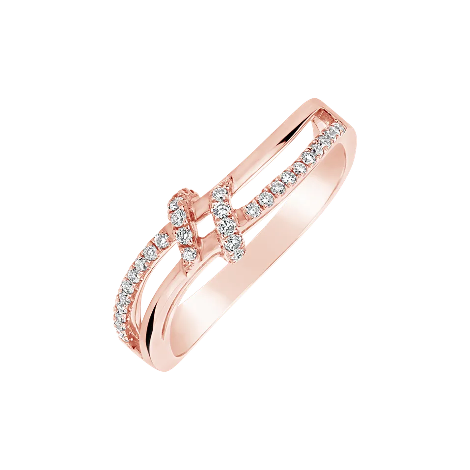 Prsten s diamanty Martinus