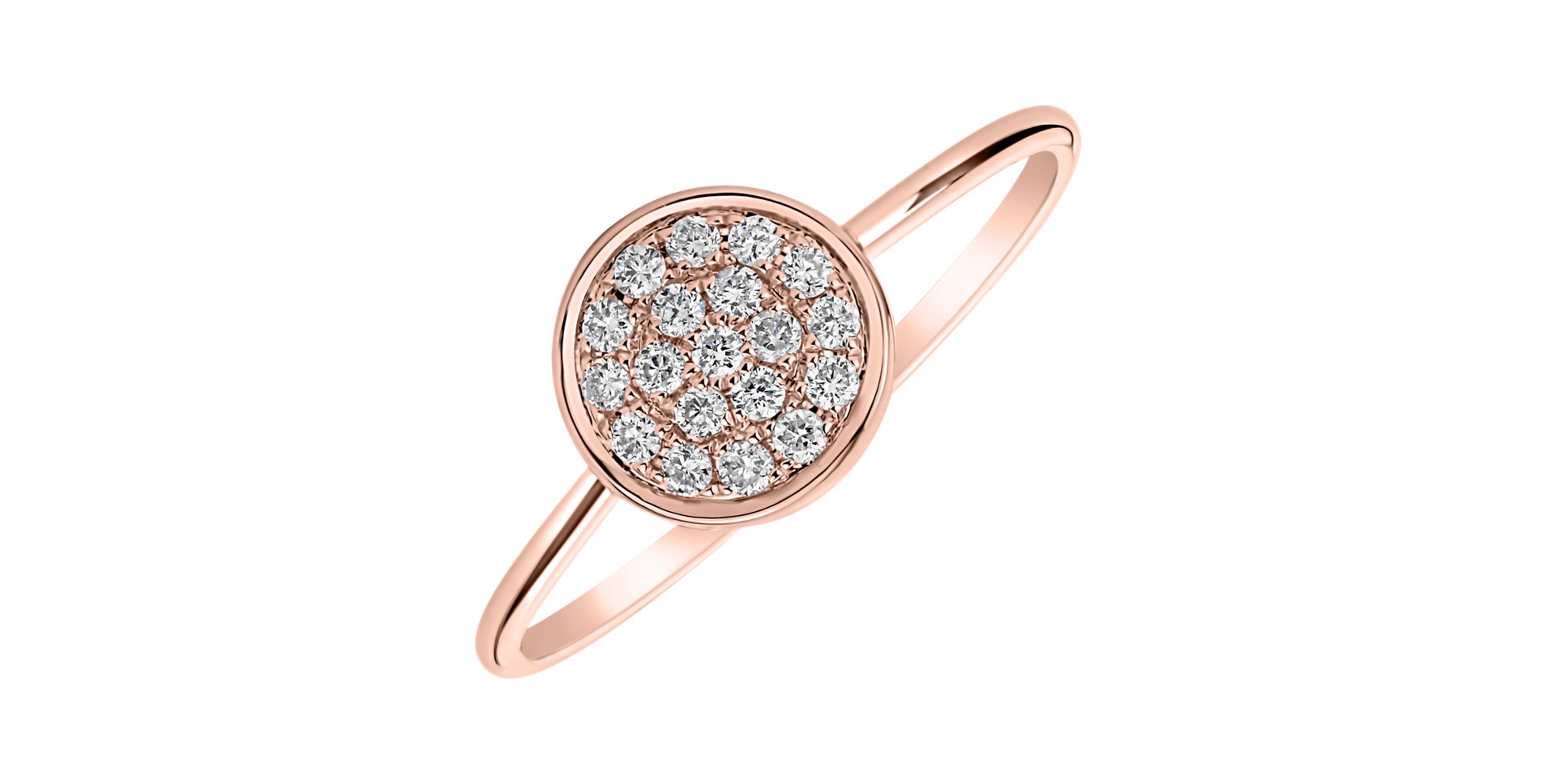 Prsten s diamanty Simplicity