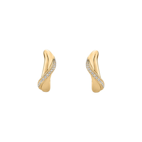 Náušnice s diamanty Infinite Delight