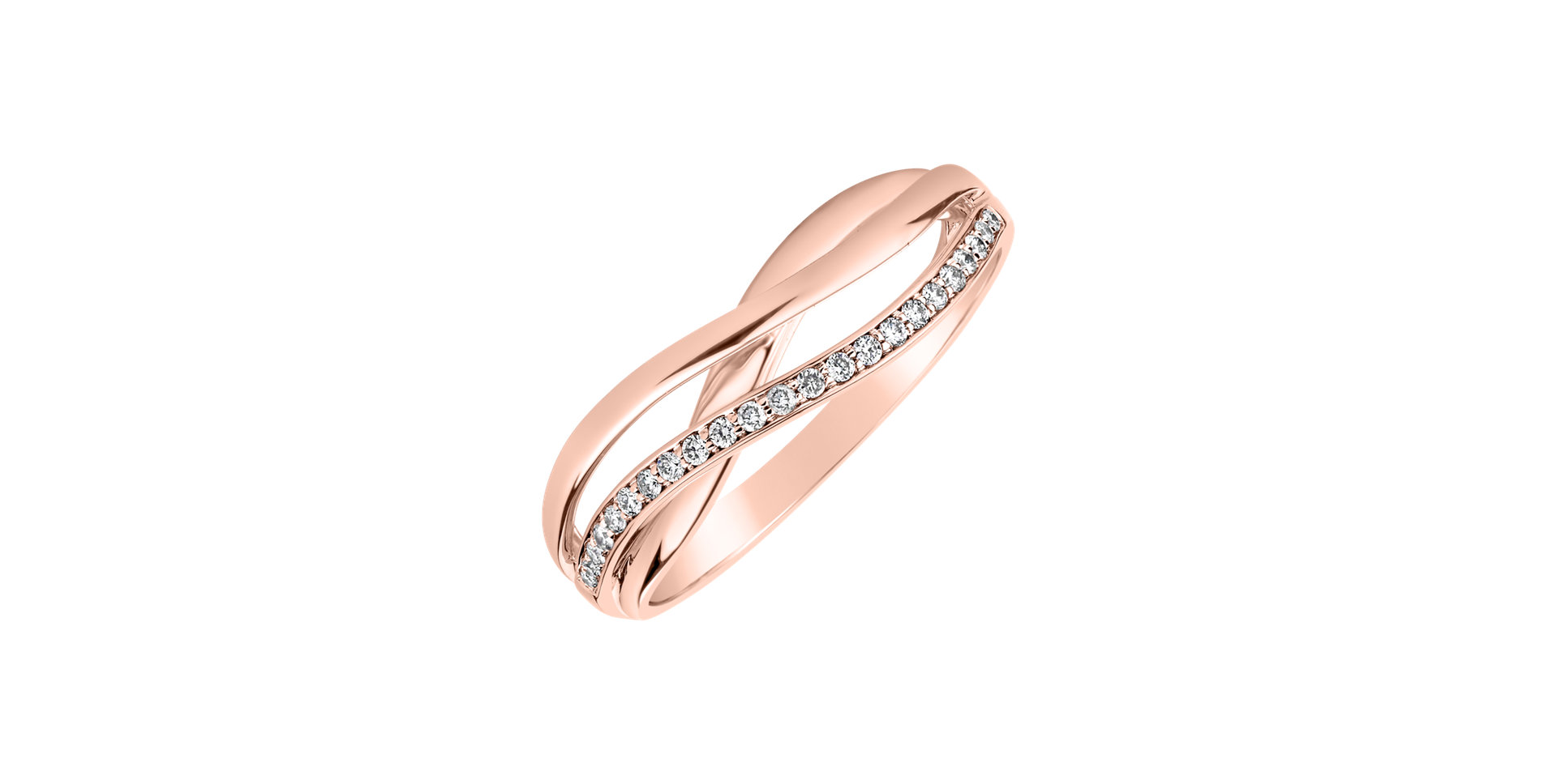 Prsten s diamanty Royal Rhythm