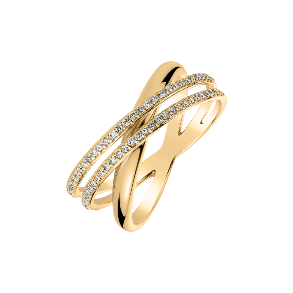 Prsten s diamanty Sparkle Orbit