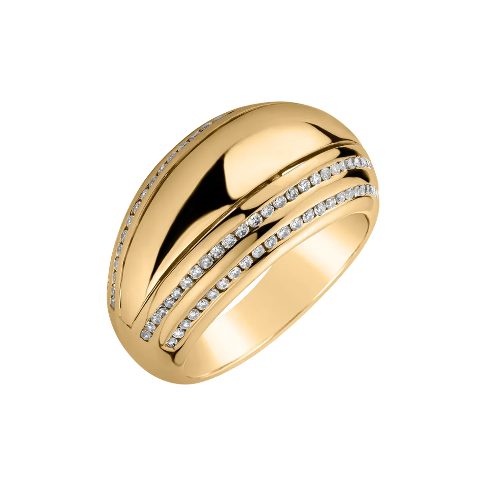 Prsten s diamanty Graceful Brilliance